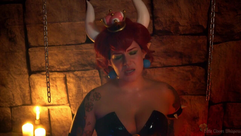 Little Clover Whispers - Bowsette takes care of your dick
