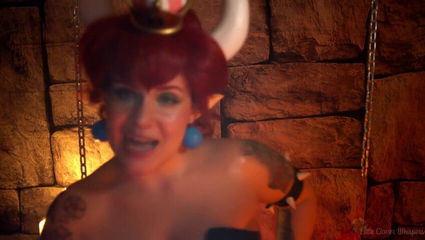 Little Clover Whispers - Bowsette takes care of your dick