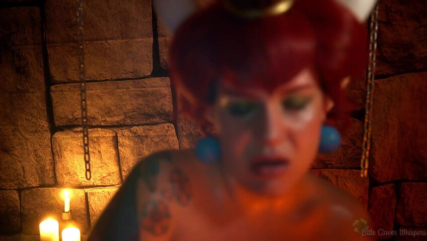 Little Clover Whispers - Bowsette takes care of your dick
