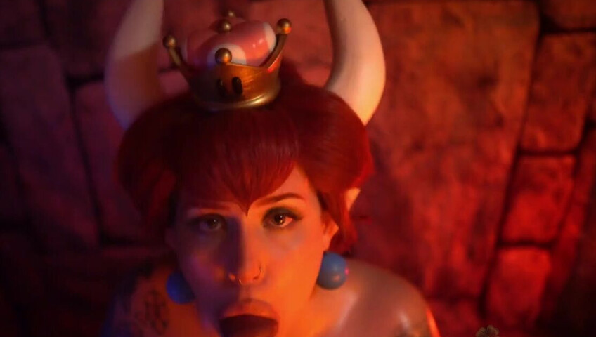 Little Clover Whispers - Bowsette takes care of your dick