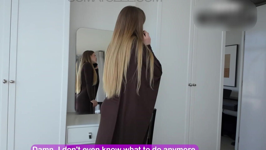Comatozze Young Wife Cheated on her Husband with a Delivery Guy