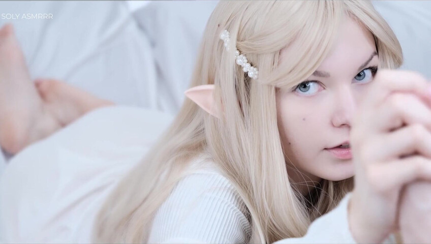 Soly ASMR - LITTLE ELF LIKES TO TEASE | LICKING, SLOPPY SOUNDS, SUCKING, EARS EATING