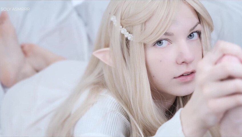 Soly ASMR - LITTLE ELF LIKES TO TEASE | LICKING, SLOPPY SOUNDS, SUCKING, EARS EATING