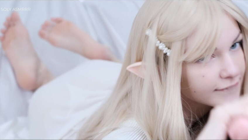Soly ASMR - LITTLE ELF LIKES TO TEASE | LICKING, SLOPPY SOUNDS, SUCKING, EARS EATING