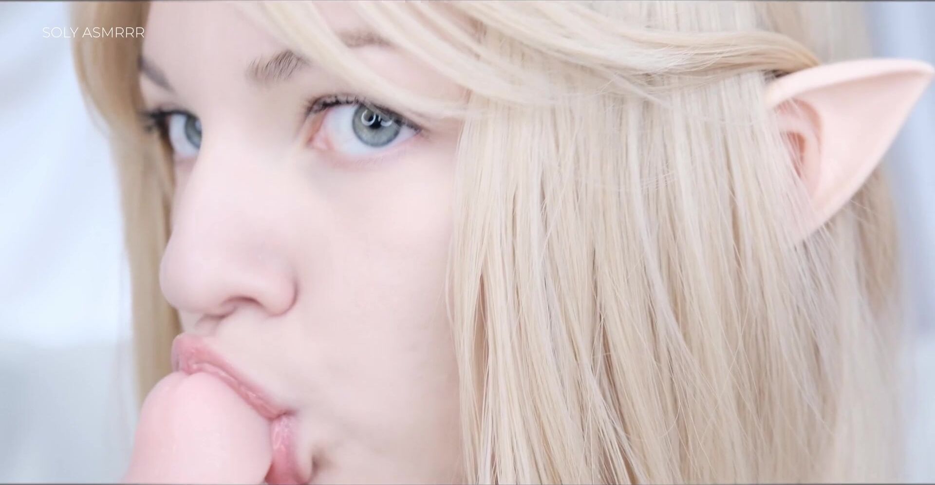 Soly ASMR - LITTLE ELF LIKES TO TEASE | LICKING, SLOPPY SOUNDS, SUCKING, EARS EATING
