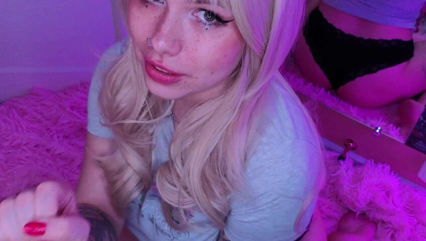 SparkleMonA - Ahegao Girl Voice Commands Wild Jerking Ecstasy
