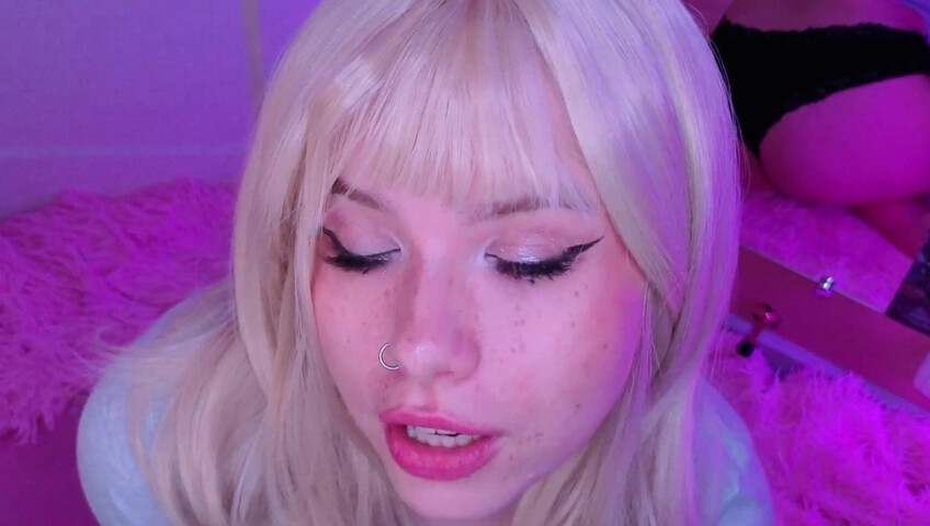 SparkleMonA - Ahegao Girl Voice Commands Wild Jerking Ecstasy