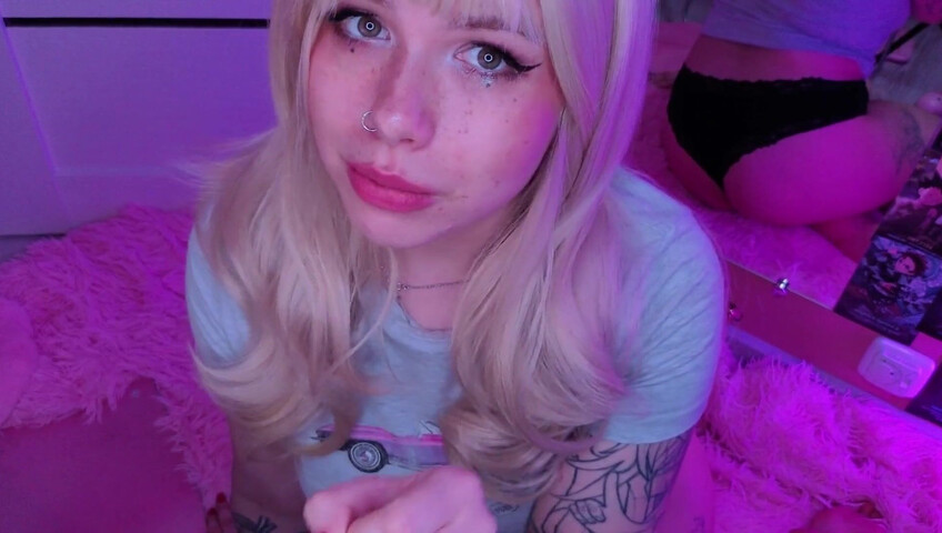 SparkleMonA - Ahegao Girl Voice Commands Wild Jerking Ecstasy