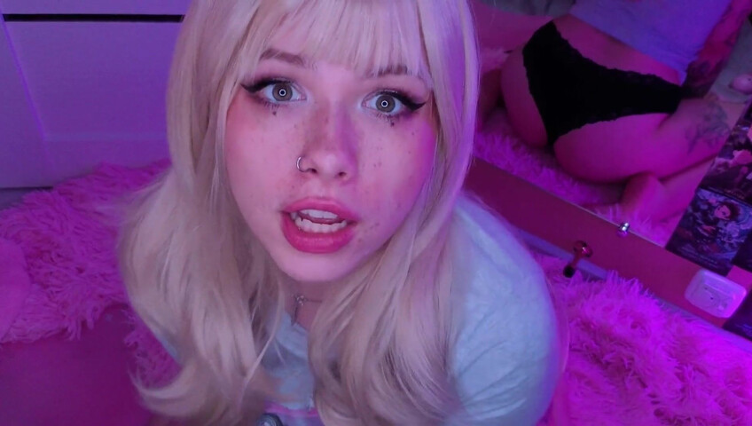 SparkleMonA - Ahegao Girl Voice Commands Wild Jerking Ecstasy