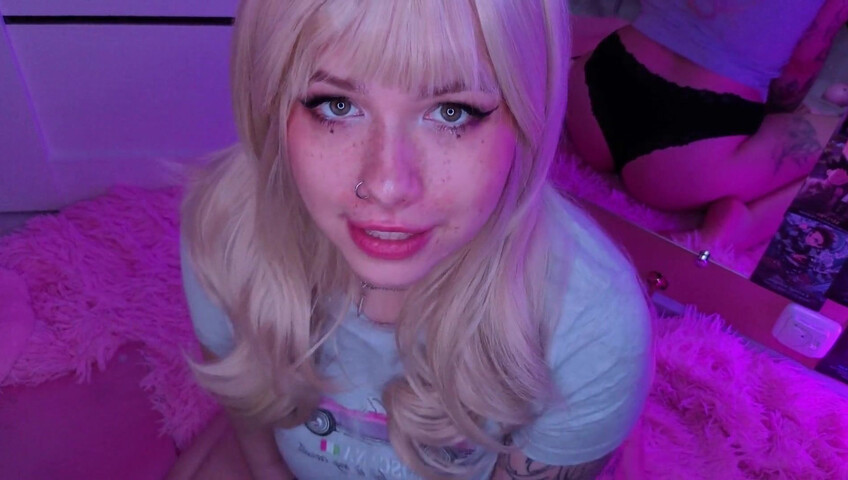 SparkleMonA - Ahegao Girl Voice Commands Wild Jerking Ecstasy