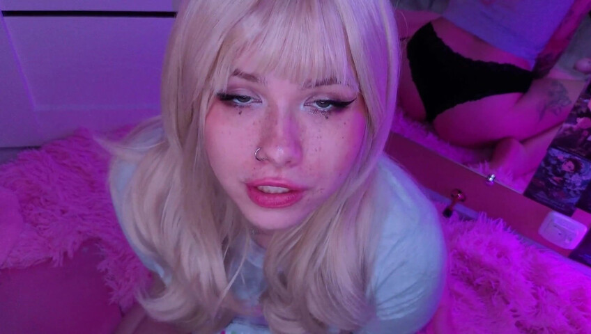 SparkleMonA - Ahegao Girl Voice Commands Wild Jerking Ecstasy