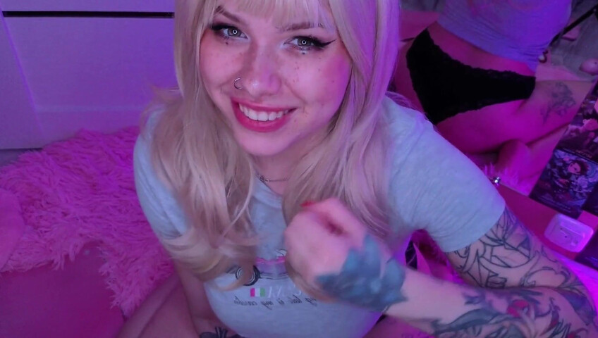SparkleMonA - Ahegao Girl Voice Commands Wild Jerking Ecstasy