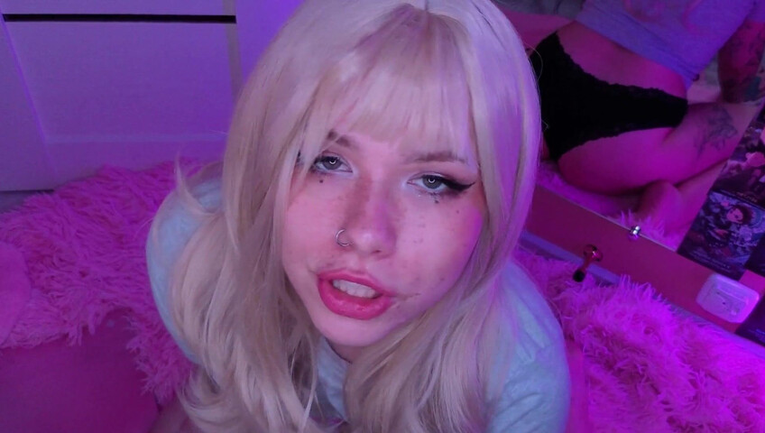 SparkleMonA - Ahegao Girl Voice Commands Wild Jerking Ecstasy