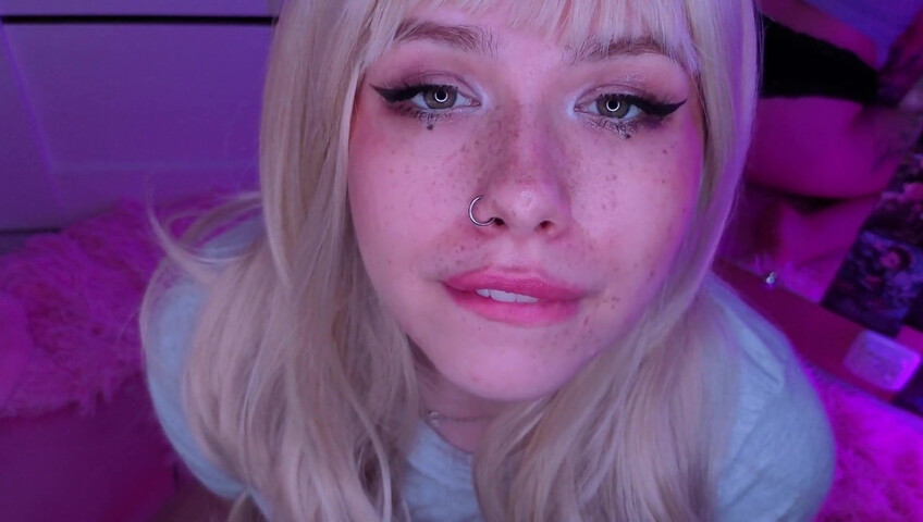 SparkleMonA - Ahegao Girl Voice Commands Wild Jerking Ecstasy