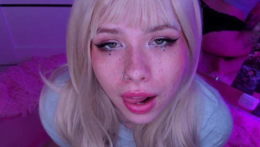 SparkleMonA - Ahegao Girl Voice Commands Wild Jerking Ecstasy