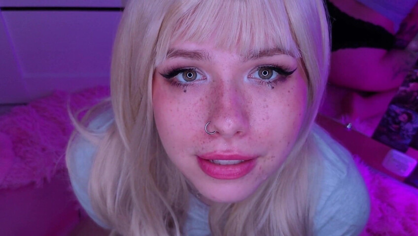 SparkleMonA - Ahegao Girl Voice Commands Wild Jerking Ecstasy