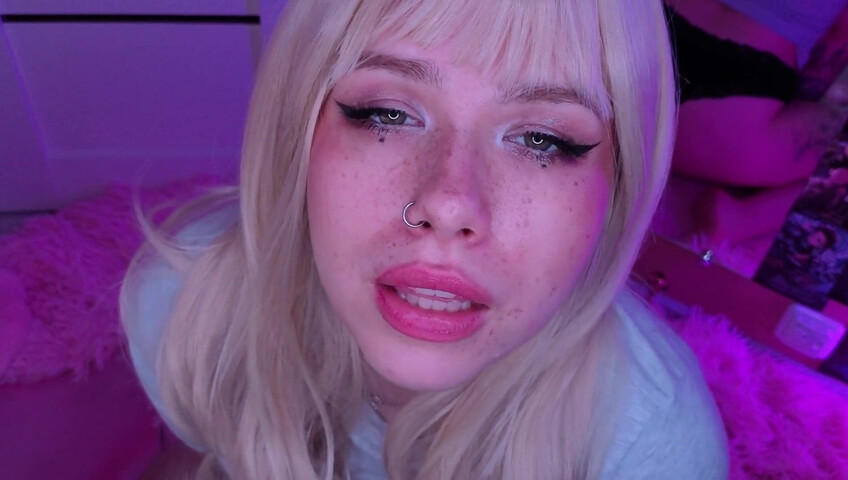 SparkleMonA - Ahegao Girl Voice Commands Wild Jerking Ecstasy
