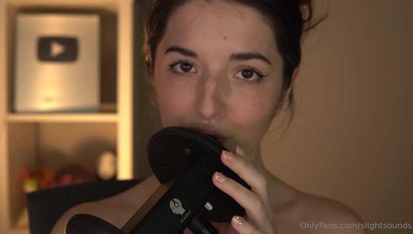 Slight Sounds ASMR - Ear Licking & Mouth Sounds PPV