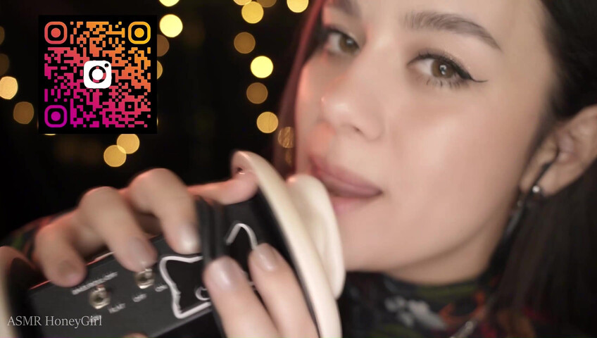 ASMR HoneyGirl - 28 April 2026 - Aggressive and Deep Licking 3Dio