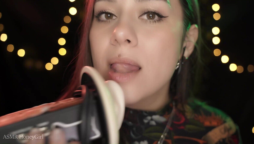 ASMR HoneyGirl - 28 April 2026 - Aggressive and Deep Licking 3Dio
