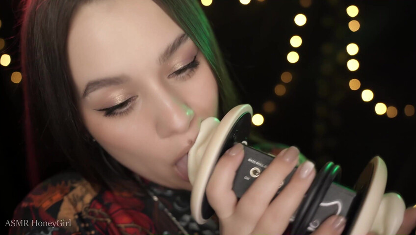 ASMR HoneyGirl - 28 April 2026 - Aggressive and Deep Licking 3Dio