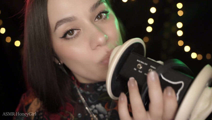 ASMR HoneyGirl - 28 April 2026 - Aggressive and Deep Licking 3Dio