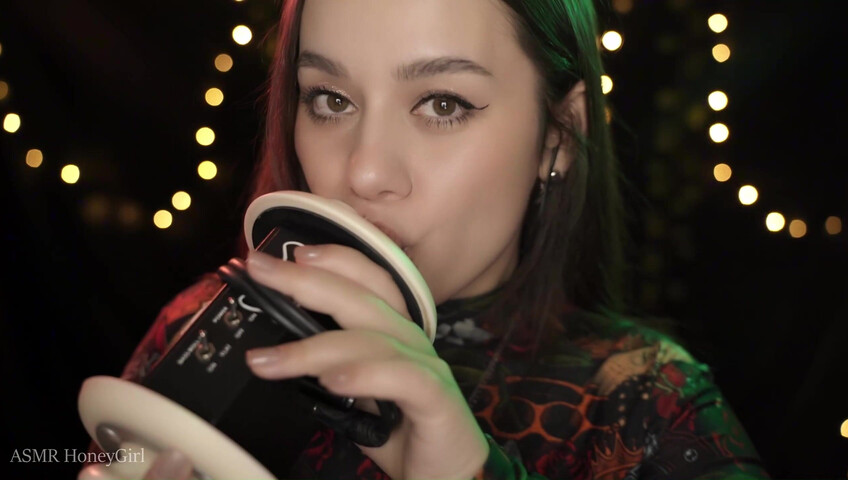 ASMR HoneyGirl - 28 April 2026 - Aggressive and Deep Licking 3Dio