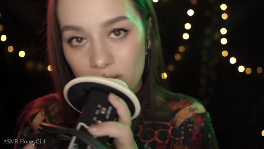 ASMR HoneyGirl - 28 April 2026 - Aggressive and Deep Licking 3Dio