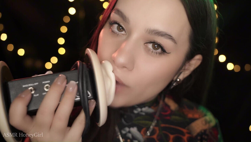 ASMR HoneyGirl - 28 April 2026 - Aggressive and Deep Licking 3Dio