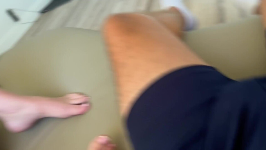 Creampie With Nerdy Step Sister - Alex Blake