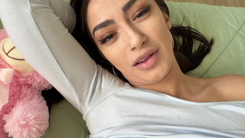 Tiny Latina StepSis Cheats On Boyfriend ~ Lily Jordan