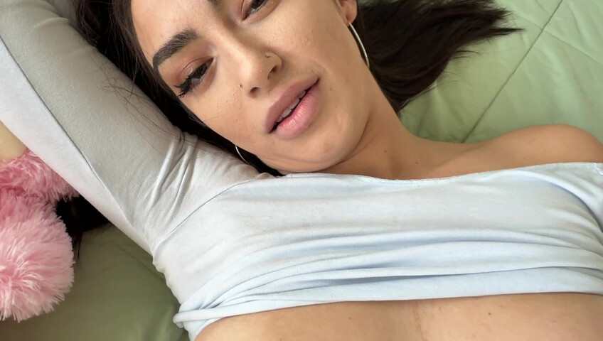 Tiny Latina StepSis Cheats On Boyfriend ~ Lily Jordan