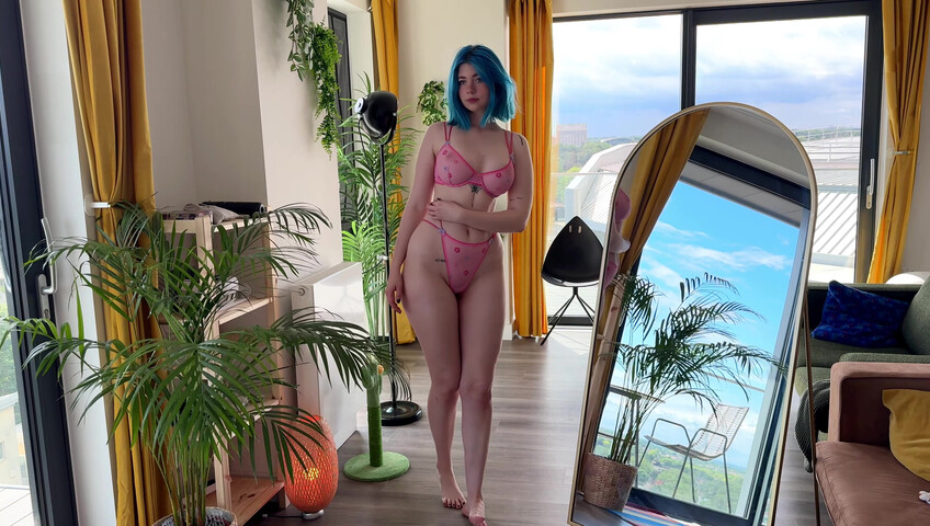 Vixenp - Banned YT Video | Transparent Lingerie Try-on Haul