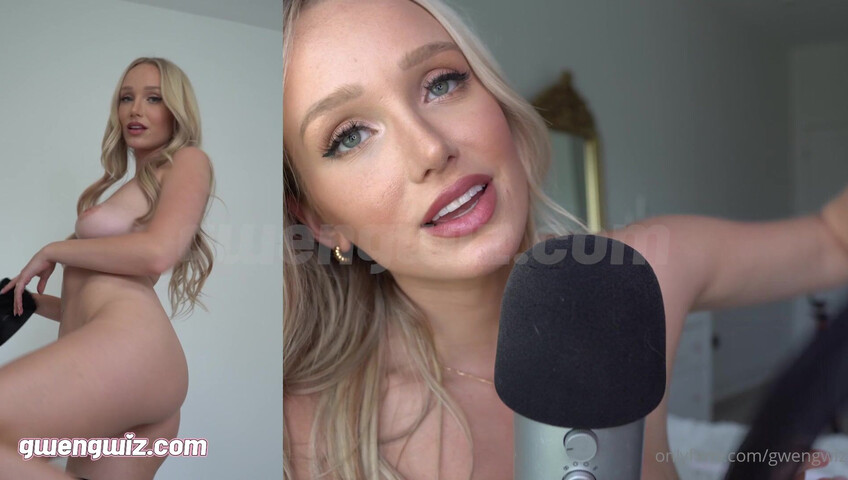 GwenGwiz - ASMR Haul and Foot Sex [OBG]
