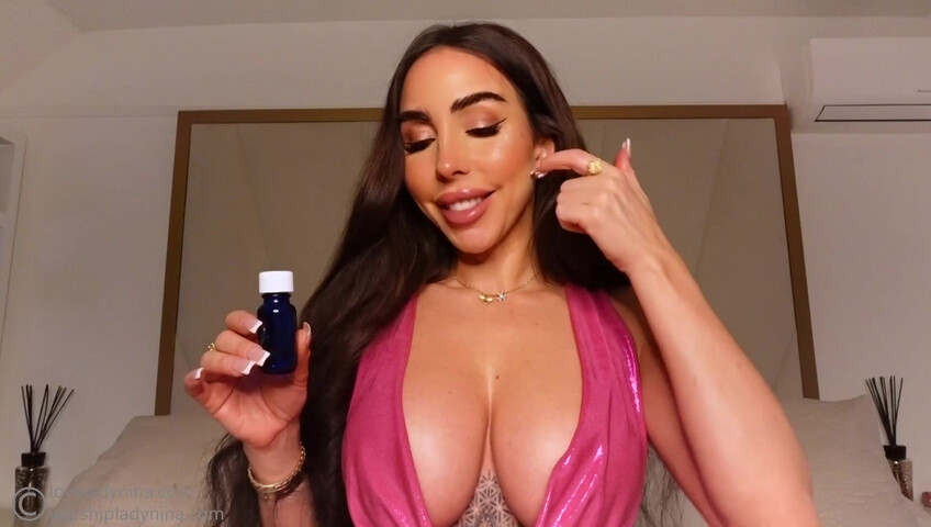 Lady Nina - Good little dummy for step-mommy