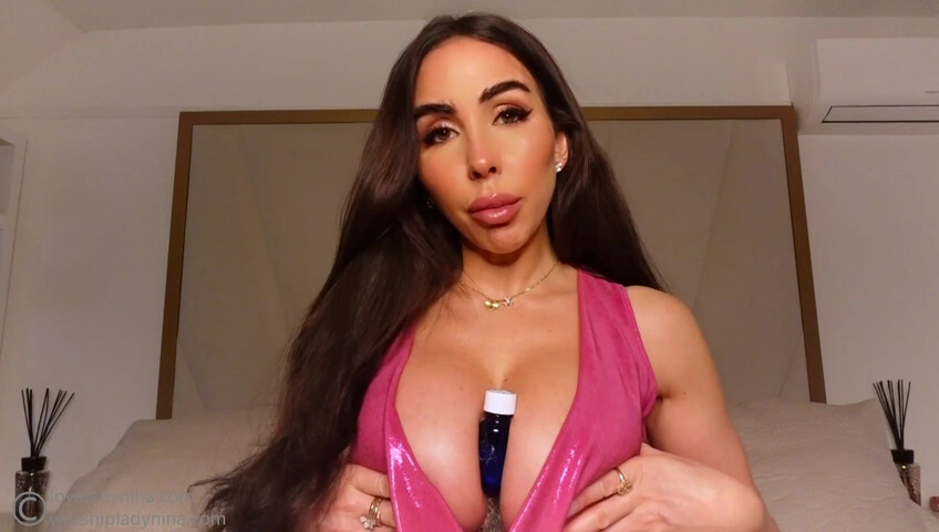 Lady Nina - Good little dummy for step-mommy