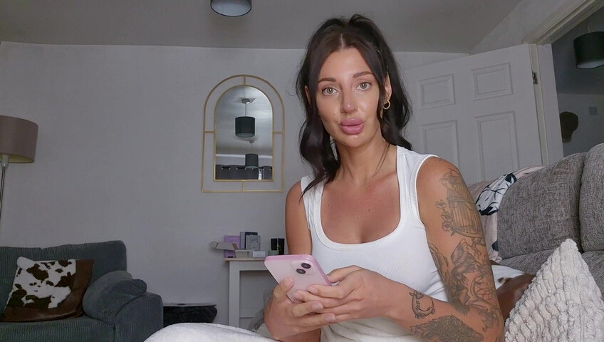 Tattooed Temptress - Accidental Dick Pic To Step-Mommy