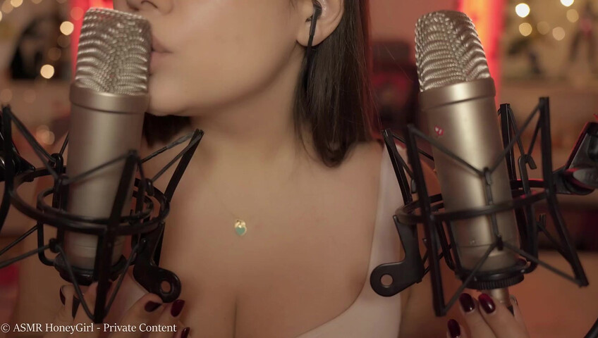 ASMR HoneyGirl - 16 March 2026 - Gentle and soft licking