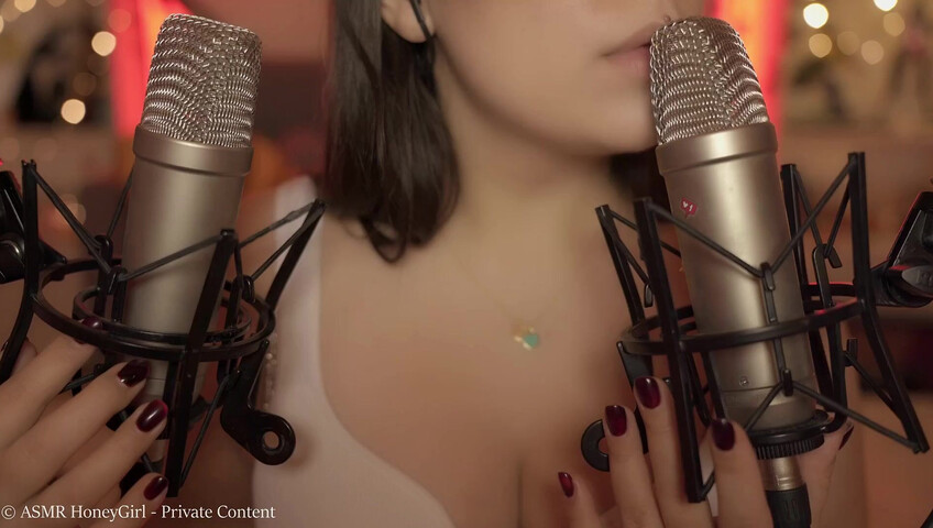 ASMR HoneyGirl - 16 March 2026 - Gentle and soft licking