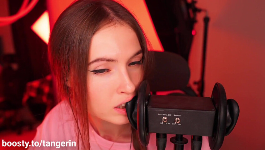 Tangerin ASMR - 15 Aug 2025 - Ear Licking & Cupping & Kisses & Eye Contact