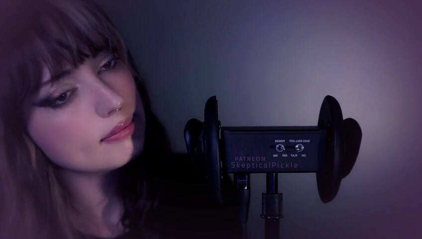 SkepticalPickle ASMR - 22 Aug 2025 - Eyes Closed Ear Licking