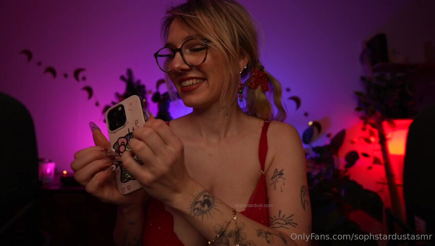 Soph Stardust ASMR - Lewd Сhristmas Trigger Words (German & English), Juicy Bra Scratching & Hot Whispers