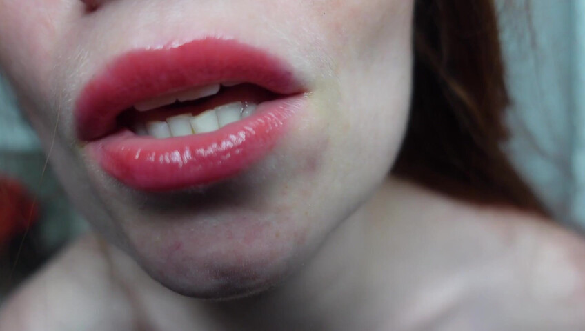 Jodie Marie ASMR - Succubus Massages you - Lense Licking and Kisses - Patreon
