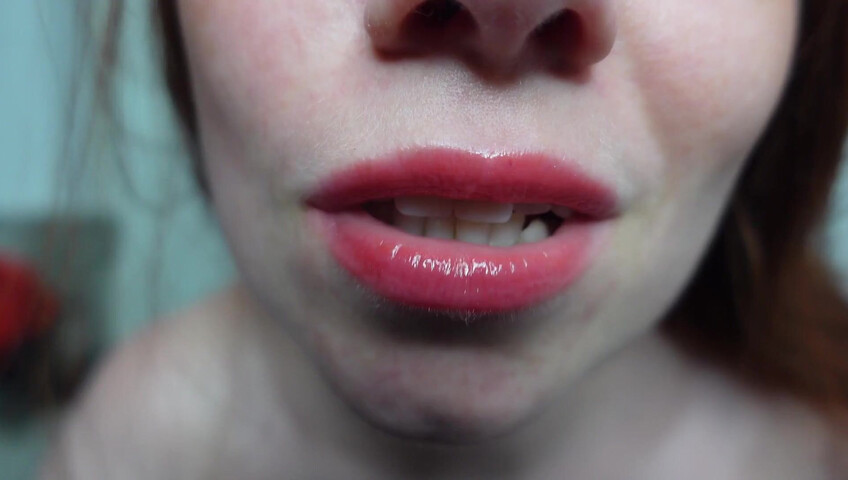 Jodie Marie ASMR - Succubus Massages you - Lense Licking and Kisses - Patreon