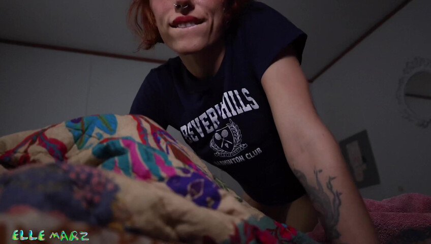 Elle Marz - Cum Crazed Footslave