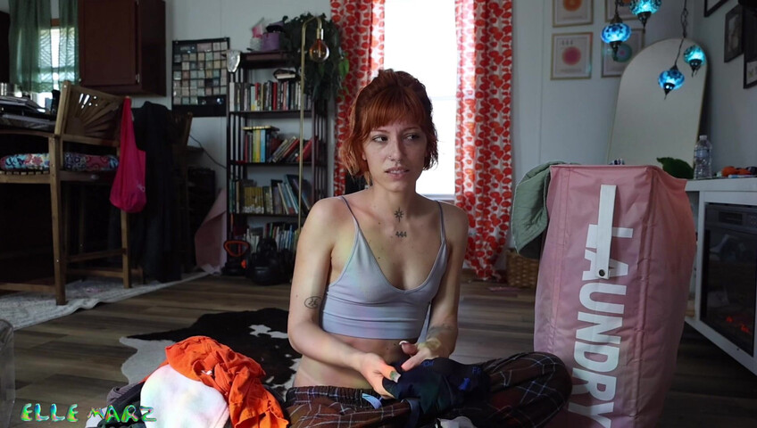 Elle Marz - Cum Crazed Footslave