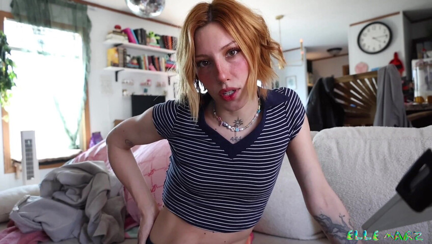 Elle Marz - Cucked Lil Dick Step-Bro w His Bully
