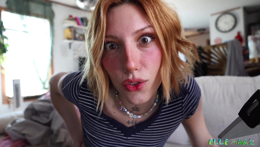 Elle Marz - Cucked Lil Dick Step-Bro w His Bully