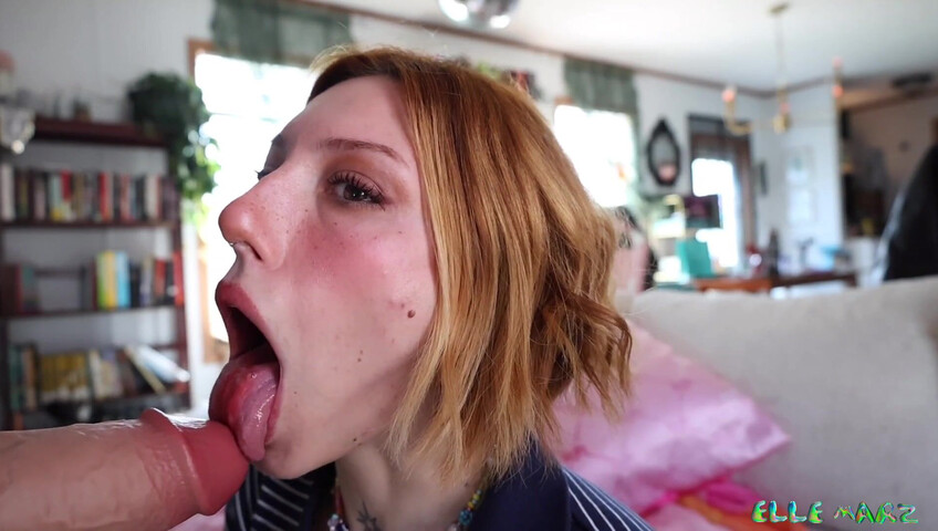Elle Marz - Cucked Lil Dick Step-Bro w His Bully