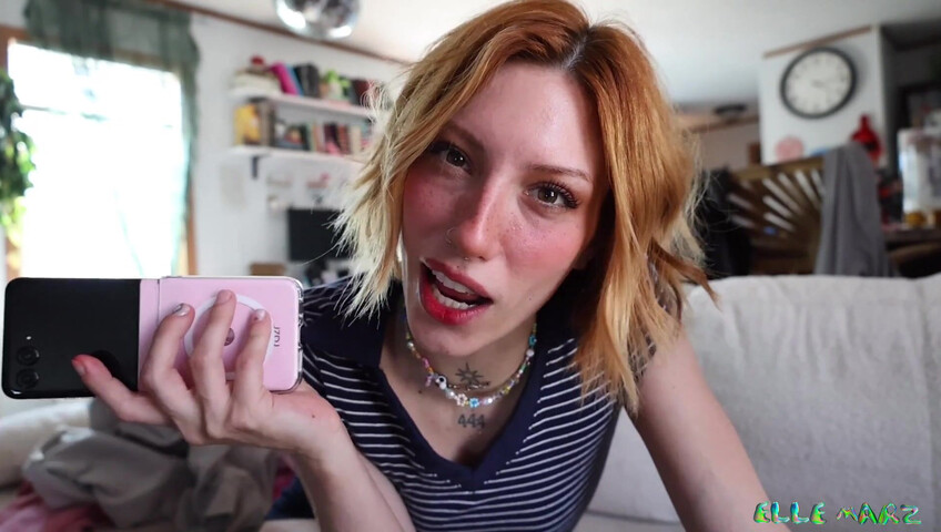 Elle Marz - Cucked Lil Dick Step-Bro w His Bully
